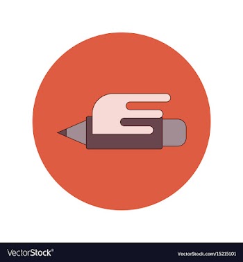 Back to school and education flat design vector image