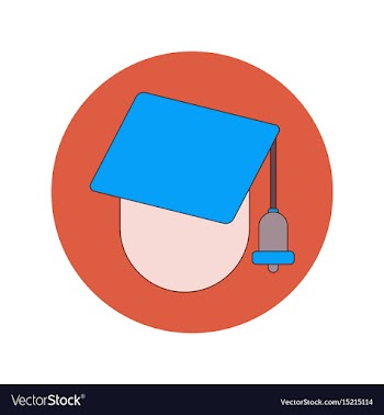 Back to school and education flat design vector image