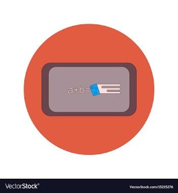 Back to school and education flat design vector image
