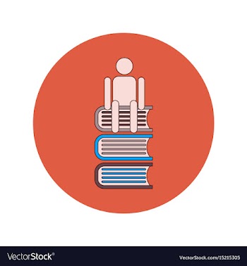 Back to school and education flat design vector image