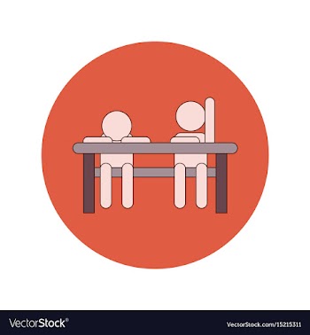 Back to school and education flat design vector image