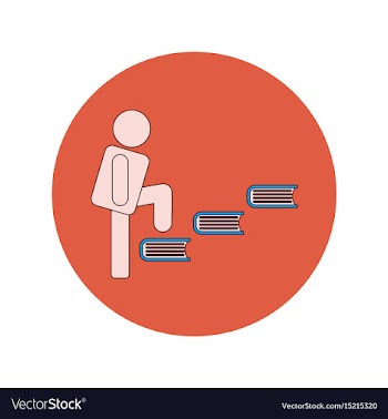 Back to school and education flat design vector image