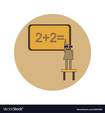 Back to school and education flat design vector image