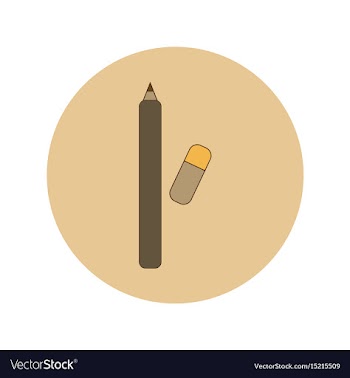 Back to school and education flat design vector image
