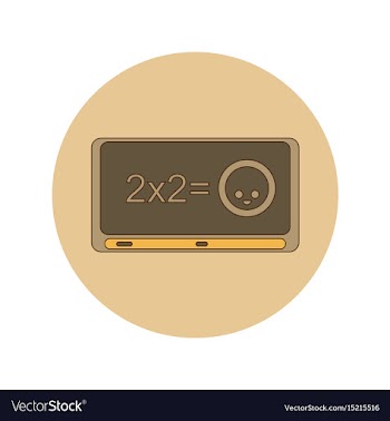 Back to school and education flat design vector image