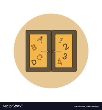 Back to school and education flat design vector image