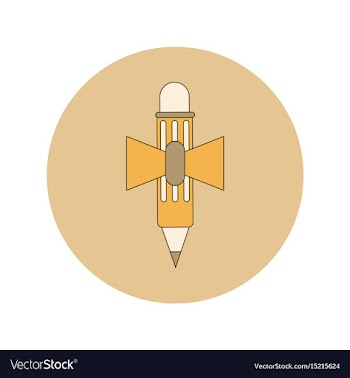Back to school and education flat design vector image