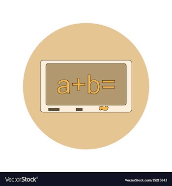 Back to school and education flat design vector image