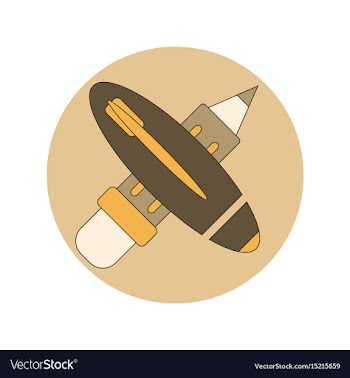 Back to school and education flat design vector image