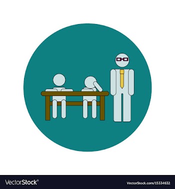 Back to school and education flat design vector image