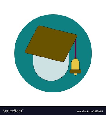 Back to school and education flat design vector image