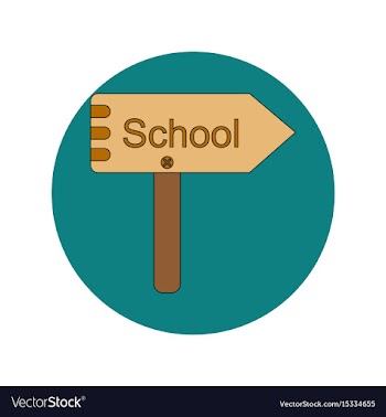 Back to school and education flat design vector image