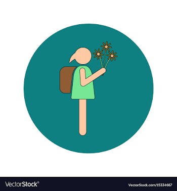 Back to school and education flat design vector image