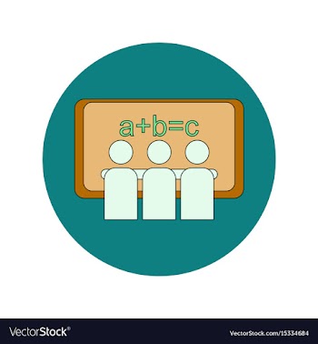 Back to school and education flat design vector image