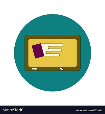 Back to school and education flat design vector image