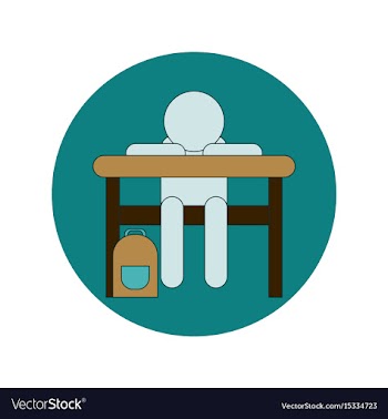 Back to school and education flat design vector image