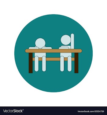 Back to school and education flat design vector image