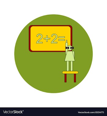 Back to school and education flat design vector image