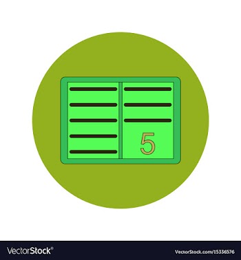 Back to school and education flat design vector image