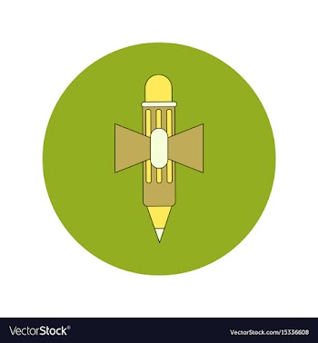Back to school and education flat design vector image