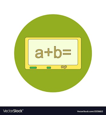 Back to school and education flat design vector image