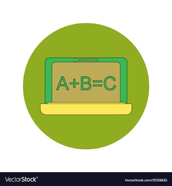Back to school and education flat design vector image