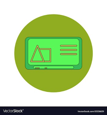 Back to school and education flat design vector image