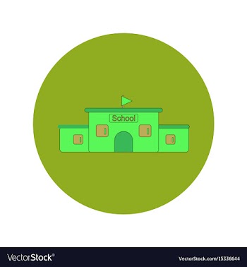 Back to school and education flat design vector image