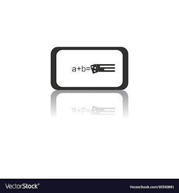 Back to School and Education flat icon in vector image