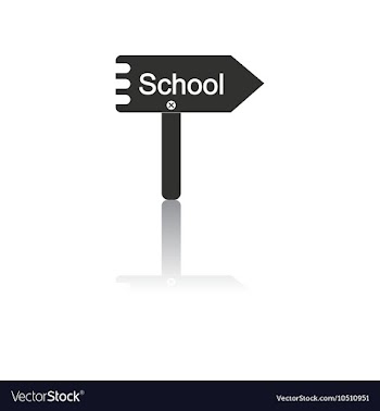 Back to School and Education flat icon in vector image