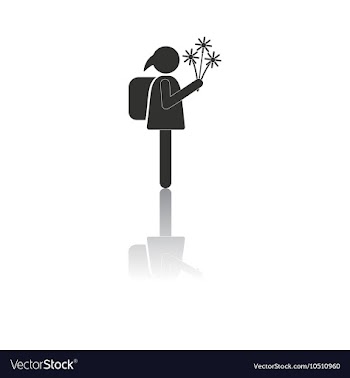 Back to School and Education flat icon in vector image