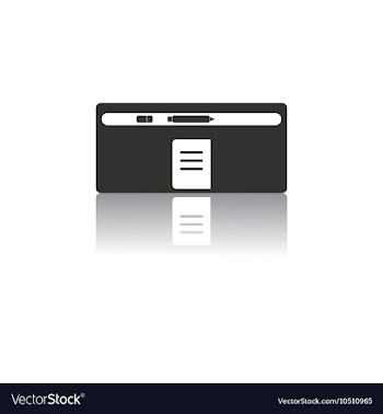 Back to School and Education flat icon in vector image