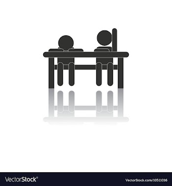 Back to School and Education flat icon in vector image