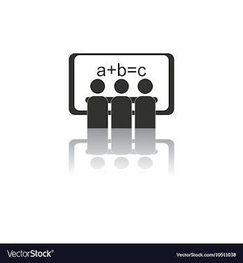 Back to School and Education flat icon in vector image