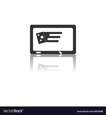 Back to School and Education flat icon in vector image