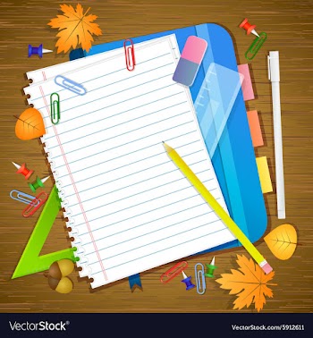 Back to school background vector image