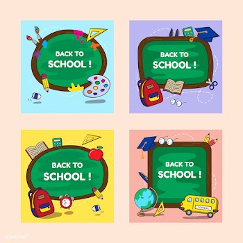 Back to school badge set | Free stock vector - 1187197