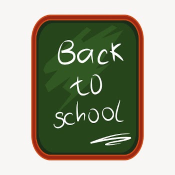 Back to school clipart, illustration | Free Vector - rawpixel