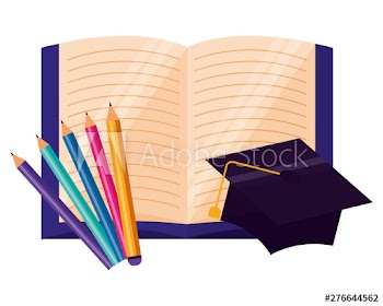 back to school flat design