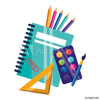 back to school flat design