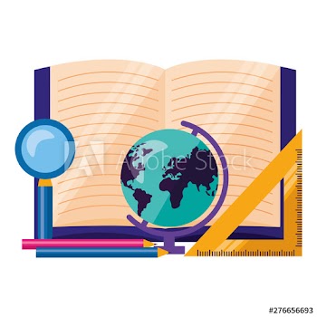 back to school flat design