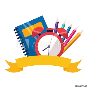 back to school flat design