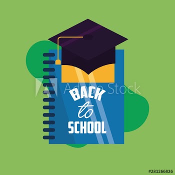 Back to school vector design
