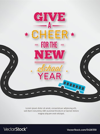 Back to school vector image