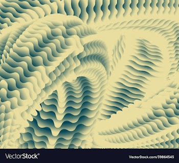 backbone wave abstract