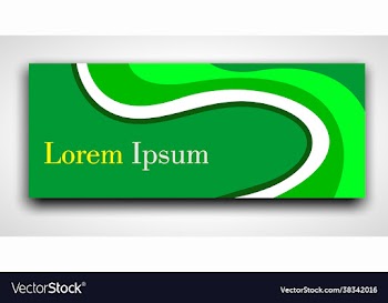 background banner green