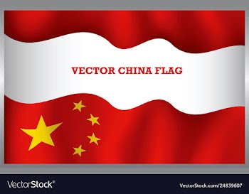  					Background china flag vector&nbsp;image														