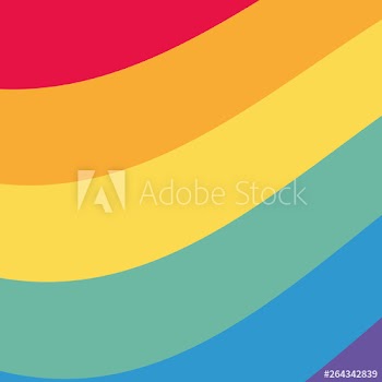 background colors rainbow
