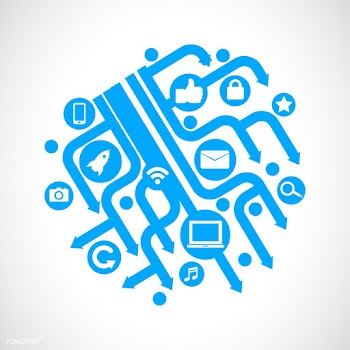 Background communication computer | Free stock vector - 397374