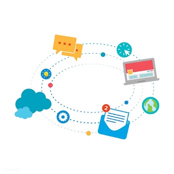 Background communication computer | Free stock vector - 397519